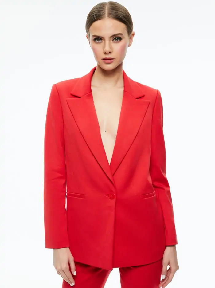 DENNY NOTCH COLLAR BOYFRIEND BLAZER